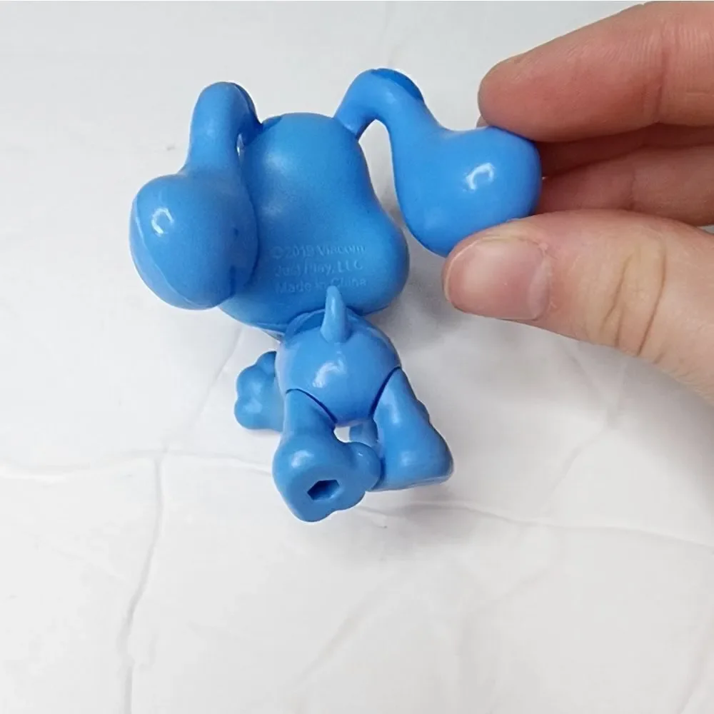 Nickelodeon Blue's Clues Cake Topper Blue Dog Figure 2“ Viacom Just Play 2019